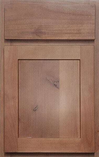 Knotty alder shaker chestnut