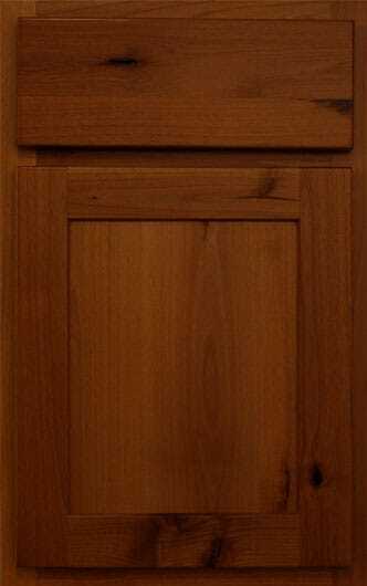 Shaker knotty alder cinnamon