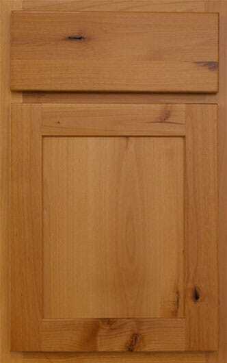 Shaker knotty alder natural