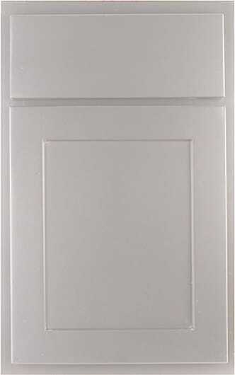 Shaker paint platinum gray