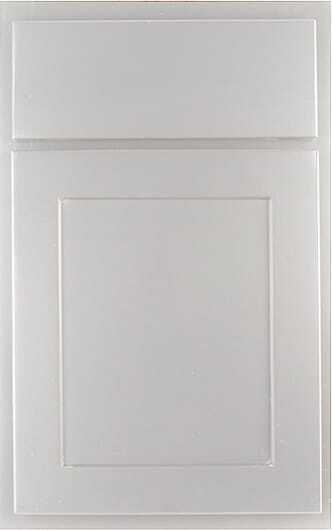 Shaker paint silver gray